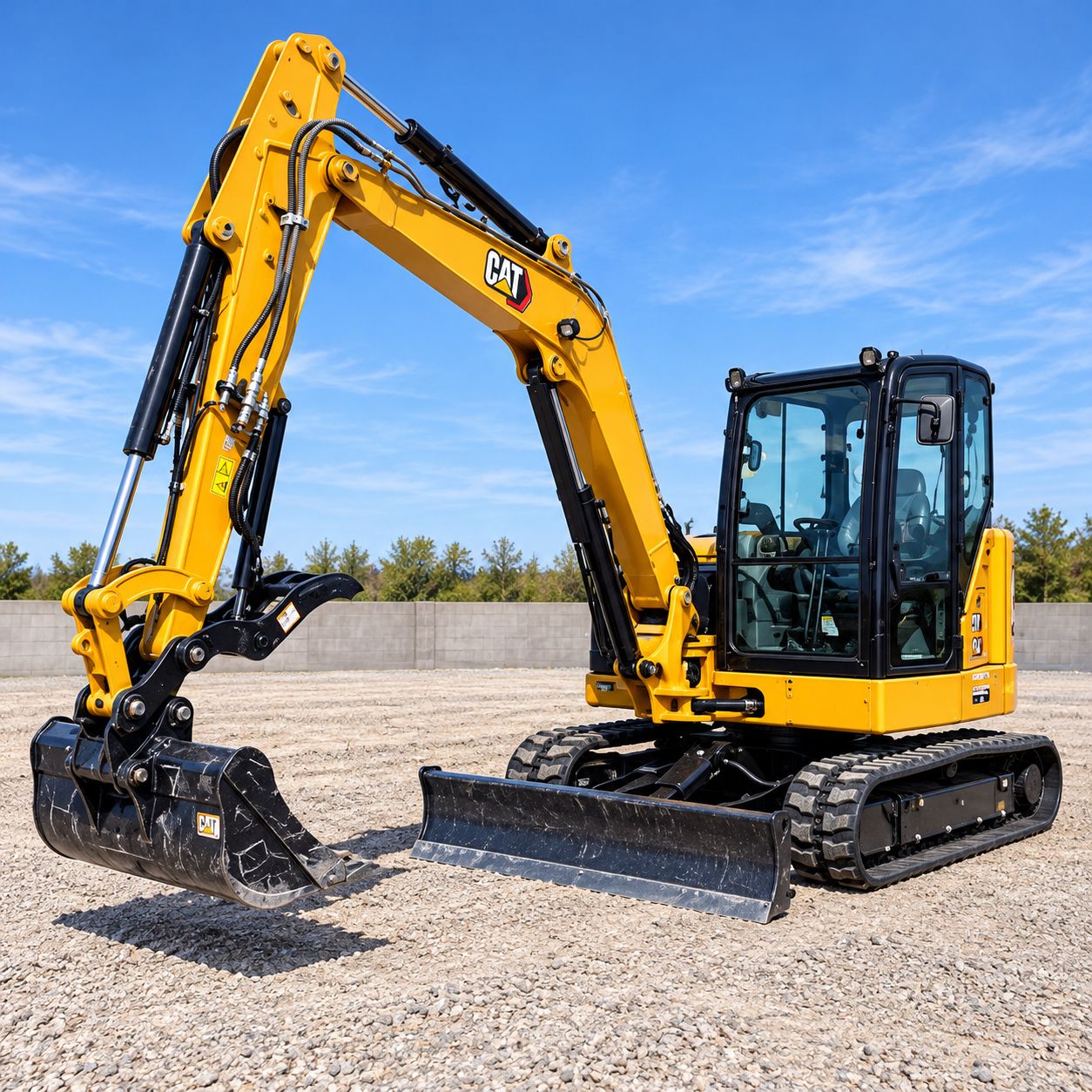 2026 CAT 306 CR excavator for digging and trenching work