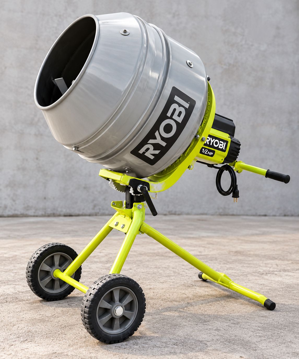 Electric concrete mixer for rent from PayLess Equipment Rental